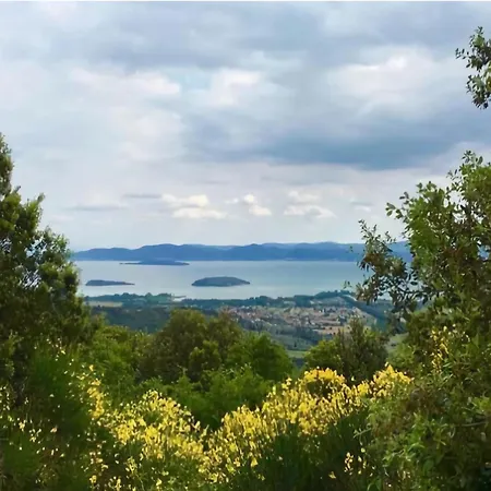 Campo de lujo Glamping Tent With A View Of Trasimeno
